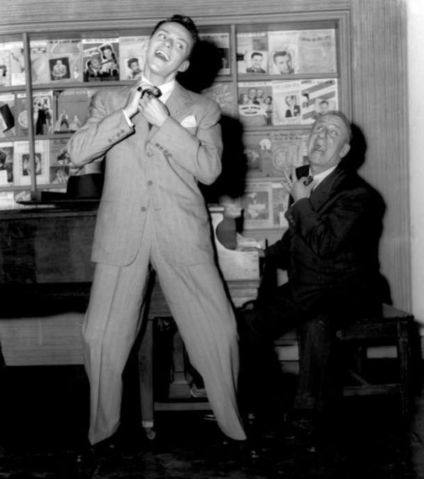Frank Sinatra and Jimmy Durante
