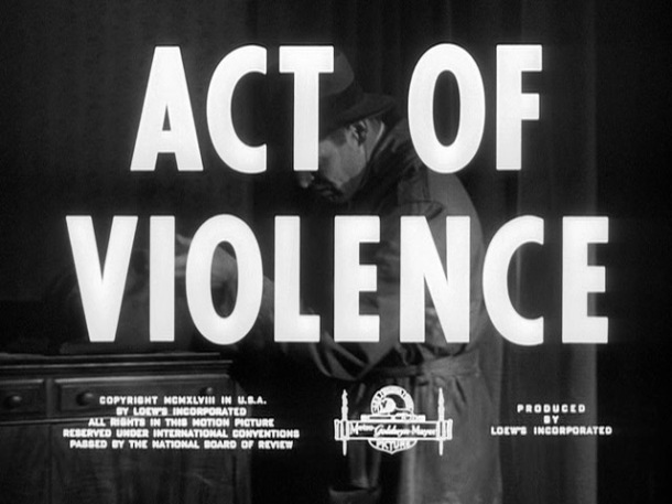 Act of Violence title